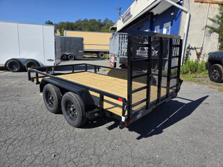 New 2026 Sure-Trac 7X12 7K - TUBE TOP Utility Trailer
