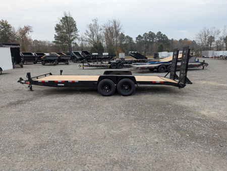 New 2026 Down 2 Earth Trailers 22ft 14K w/ Fold Up Ramps Utility Trailer