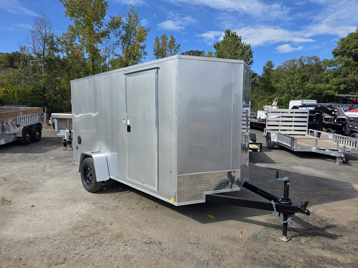 New 2026 Look Trailers ST DLX 6X12 - RAMP Cargo / Enclosed Trailer