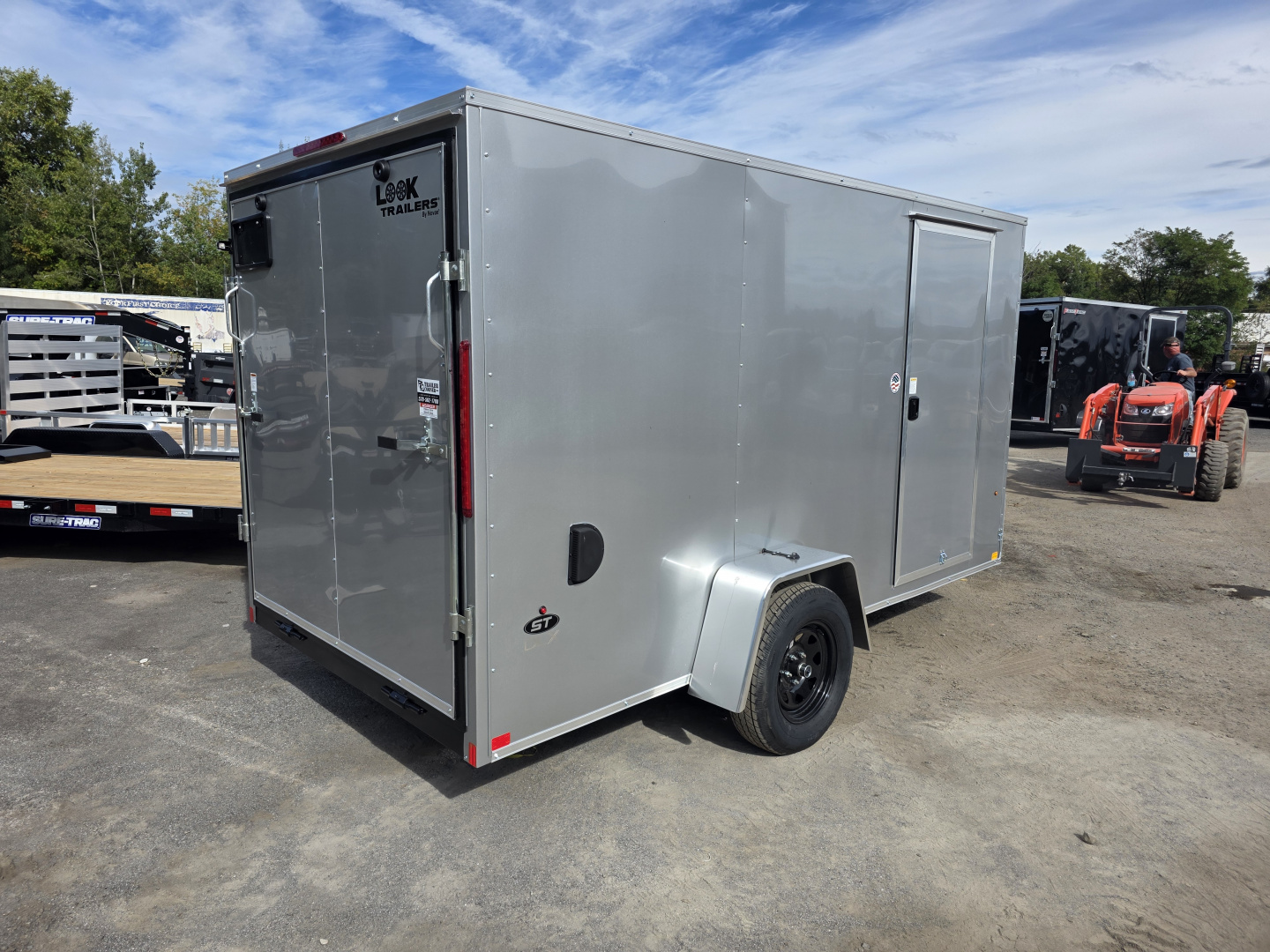 New 2026 Look Trailers ST DLX 6X12 - RAMP Cargo / Enclosed Trailer