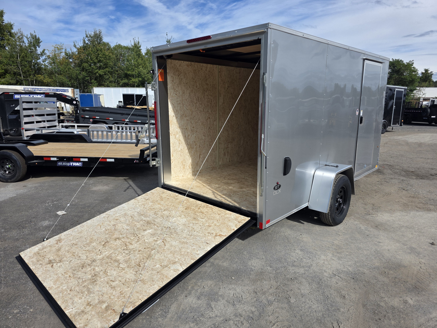 New 2026 Look Trailers ST DLX 6X12 - RAMP Cargo / Enclosed Trailer