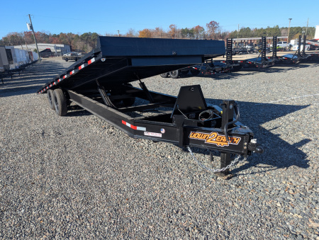 New 2026 Down 2 Earth Trailers 24ft 14K Deckover Tilt