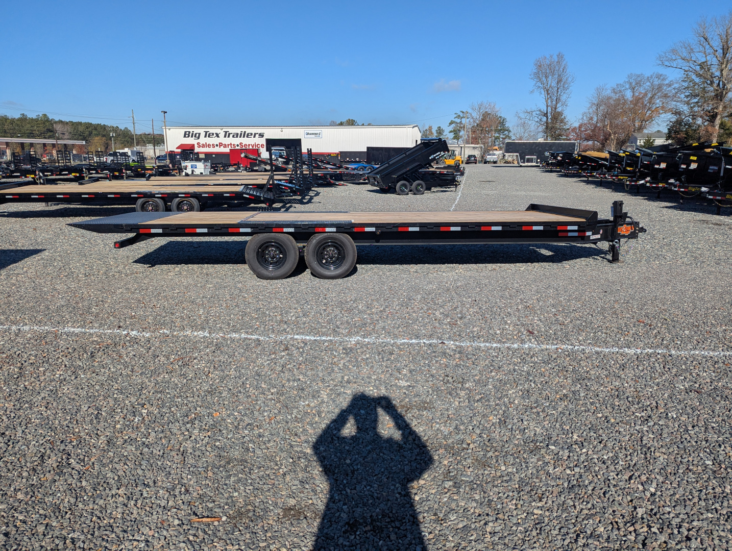 New 2026 Down 2 Earth Trailers 24ft 14K Deckover Tilt
