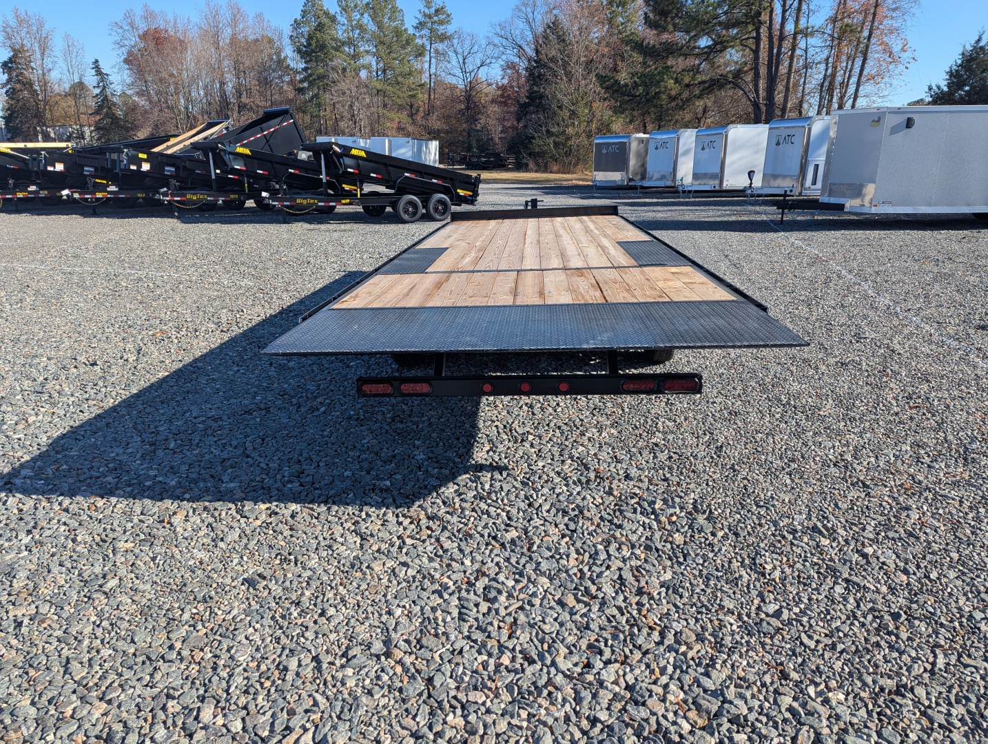 New 2026 Down 2 Earth Trailers 24ft 14K Deckover Tilt