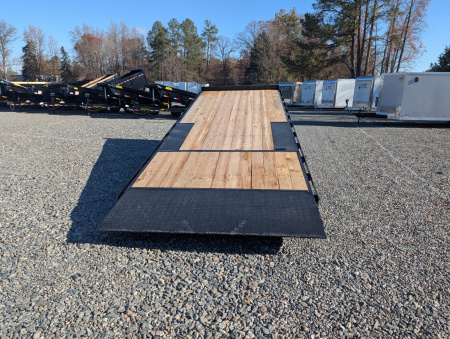 New 2026 Down 2 Earth Trailers 24ft 14K Deckover Tilt