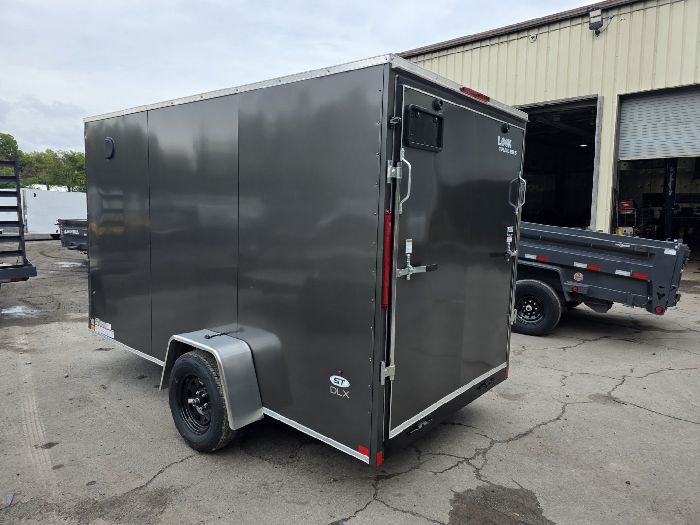 New 2026 Look Trailers ST DLX 6X12 - RAMP Cargo / Enclosed Trailer