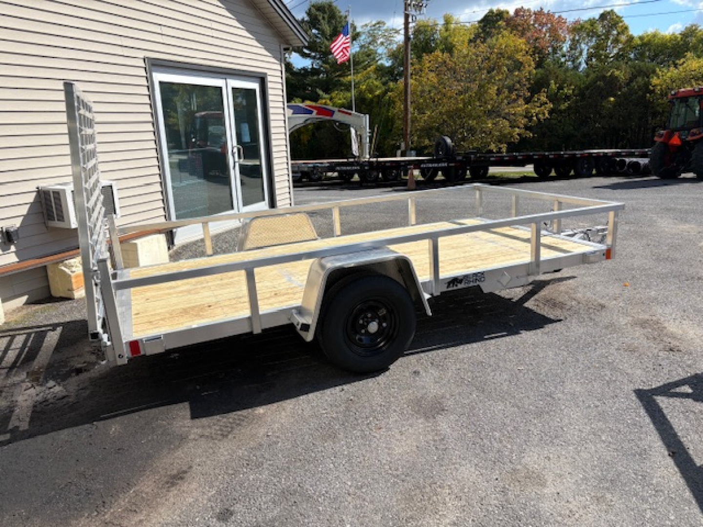 New 2026 Black Rhino EXS 6 X 12 Aluminum Utility Trailer
