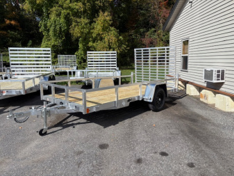 New 2026 Black Rhino EXS 6 X 12 Aluminum Utility Trailer