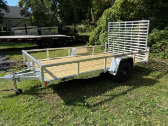 New 2026 Black Rhino EXS 7 X 12 Aluminum Utility Trailer