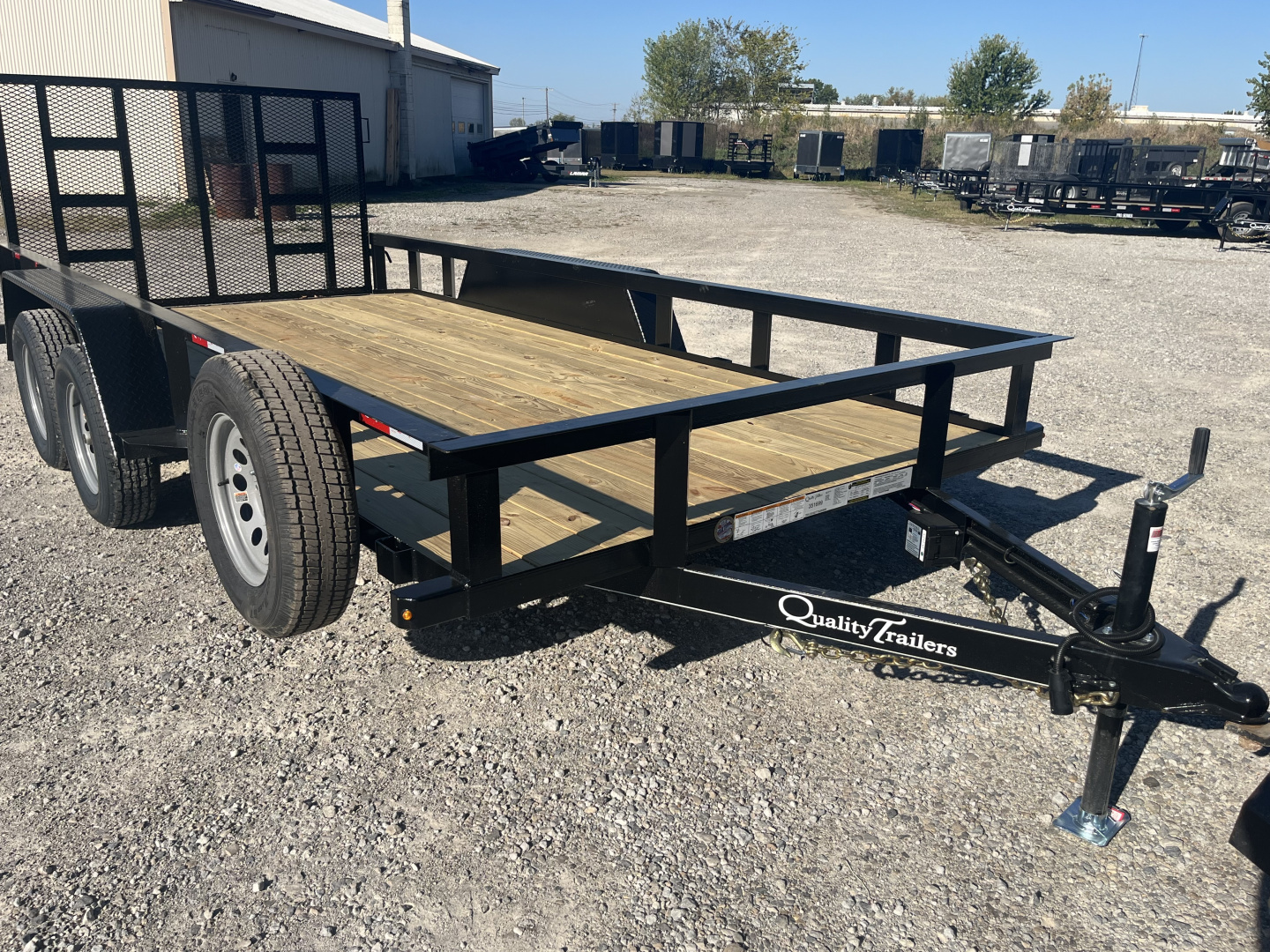 New 2026 Quality Trailers 82X16 Utility Trailer Gen Duty