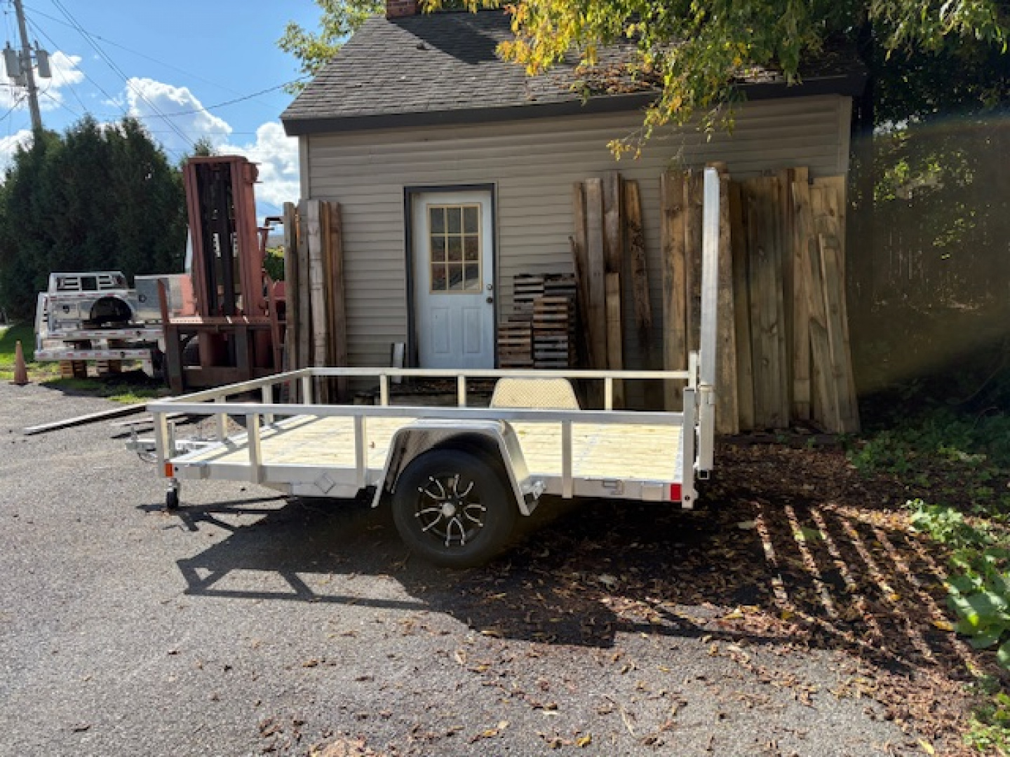New 2026 Black Rhino LSS 6 x 10 Aluminum Utility Trailer