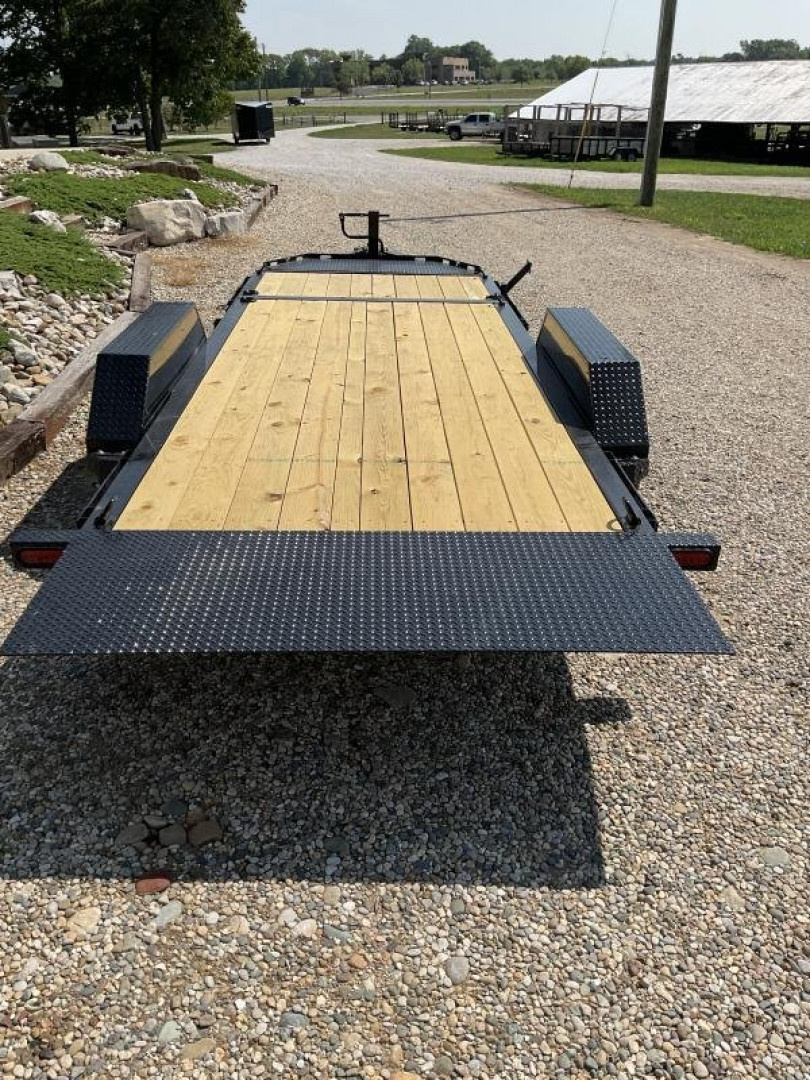 New 2026 Liberty 20' Tilt Trailer 8" I BEAM 15.4K (16' tilt +4' stationary)