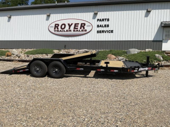 New 2026 Liberty 20' Tilt Trailer 8" I BEAM 15.4K (16' tilt +4' stationary)