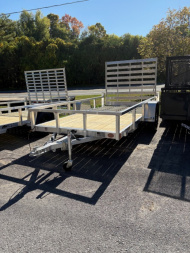 New 2026 Black Rhino LSS 6 X 12 Aluminum Utility Trailer