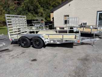 New 2026 Black Rhino LST 7 X 14 Aluminum Utility Trailer
