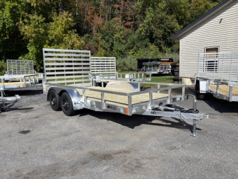 New 2026 Black Rhino LST 7 X 14 Aluminum Utility Trailer