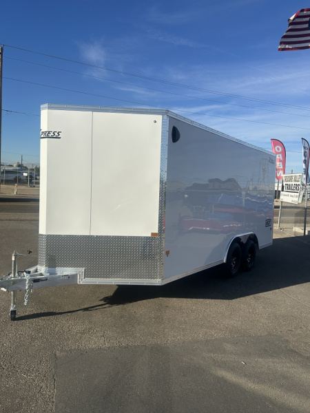 New 2026 ALCOM High Country 8.5x16 7K Aluminum Cargo / Enclosed Trailer