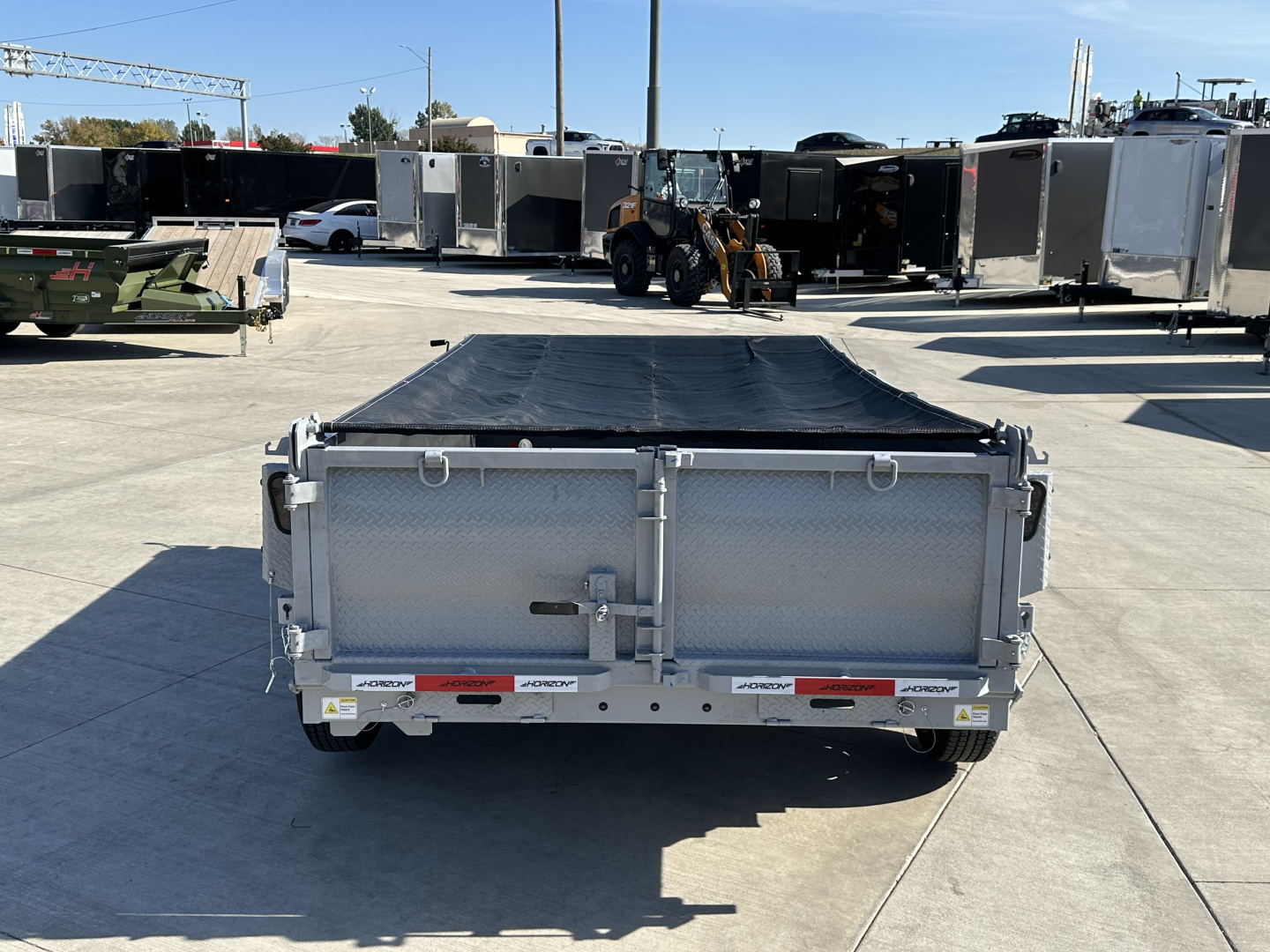 New NEW 2026 Horizon 12’x77”X24” HZ6 Dump Trailer 2-5200 lb axles = 10K