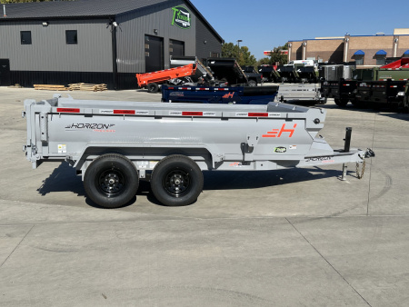 New NEW 2026 Horizon 12’x77”X24” HZ6 Dump Trailer 2-5200 lb axles = 10K