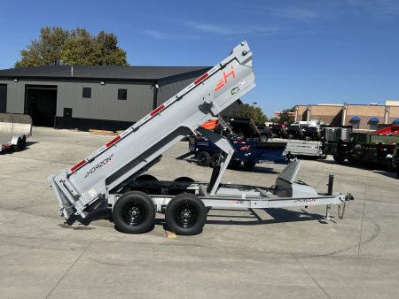 New NEW 2026 Horizon 12’x77”X24” HZ6 Dump Trailer 2-5200 lb axles = 10K