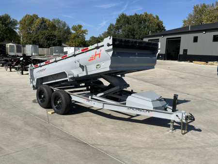 New NEW 2026 Horizon 12’x77”X24” HZ6 Dump Trailer 2-5200 lb axles = 10K