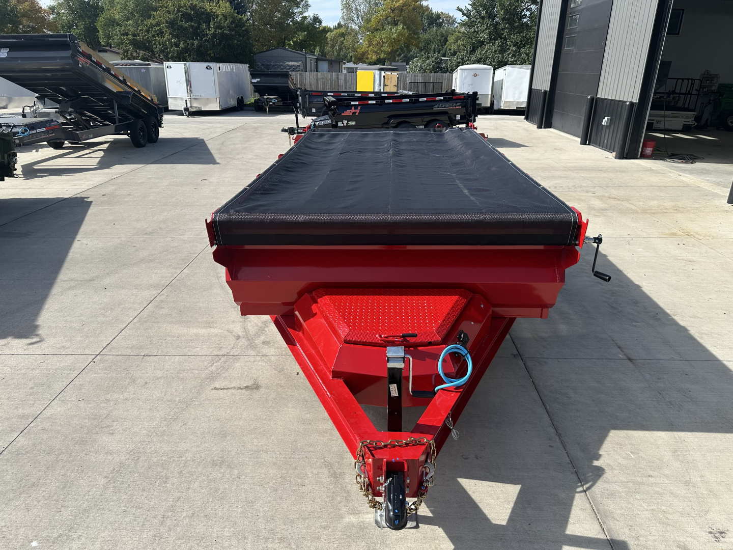 New NEW 2026 Horizon 12’x77”X24” HZ6 Dump Trailer 2-5200 lb axles = 10K