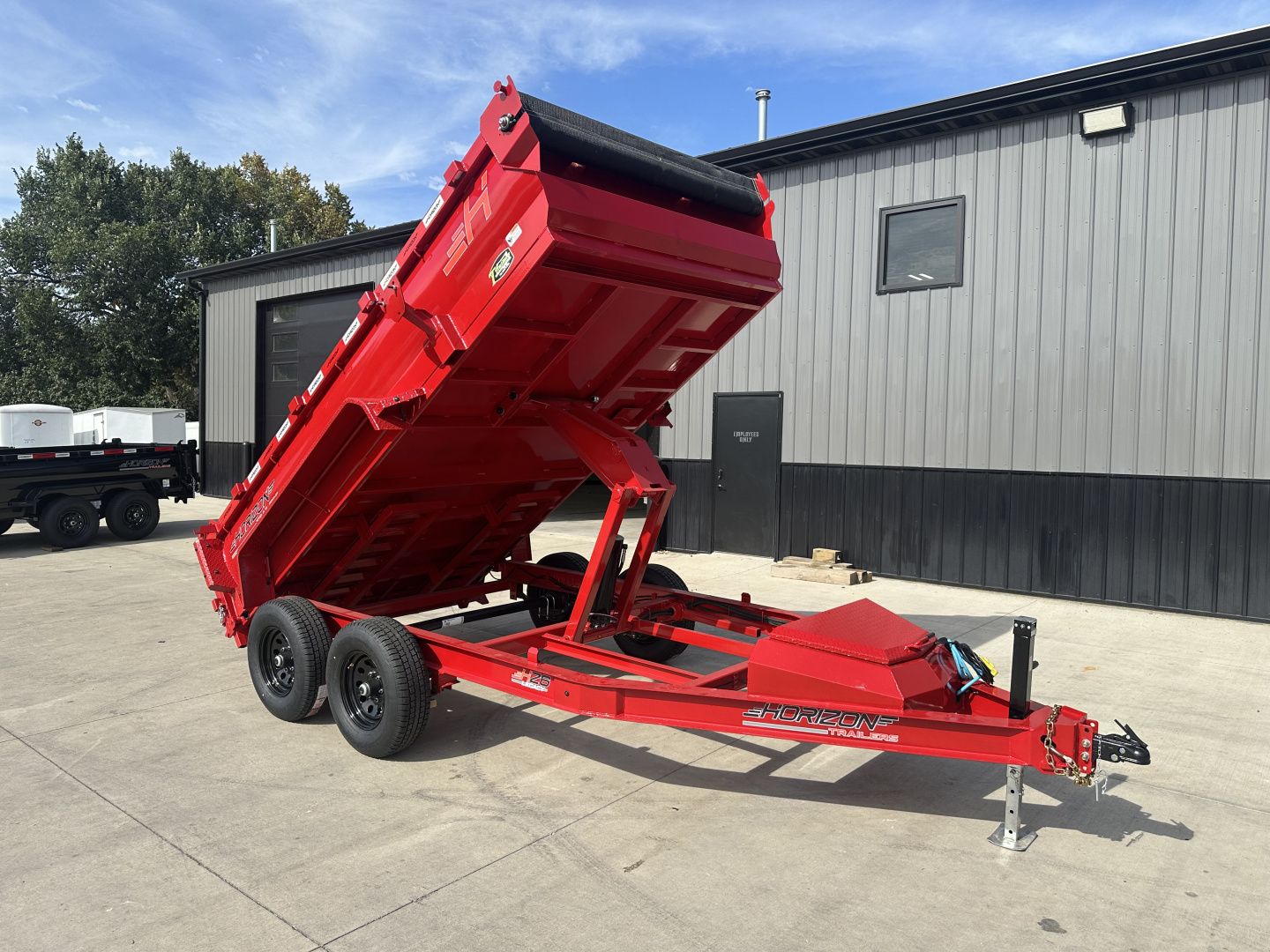 New NEW 2026 Horizon 12’x77”X24” HZ6 Dump Trailer 2-5200 lb axles = 10K