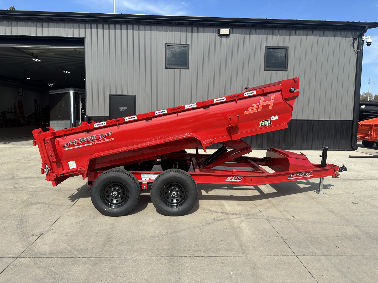 New NEW 2026 Horizon 12’x77”X24” HZ6 Dump Trailer 2-5200 lb axles = 10K