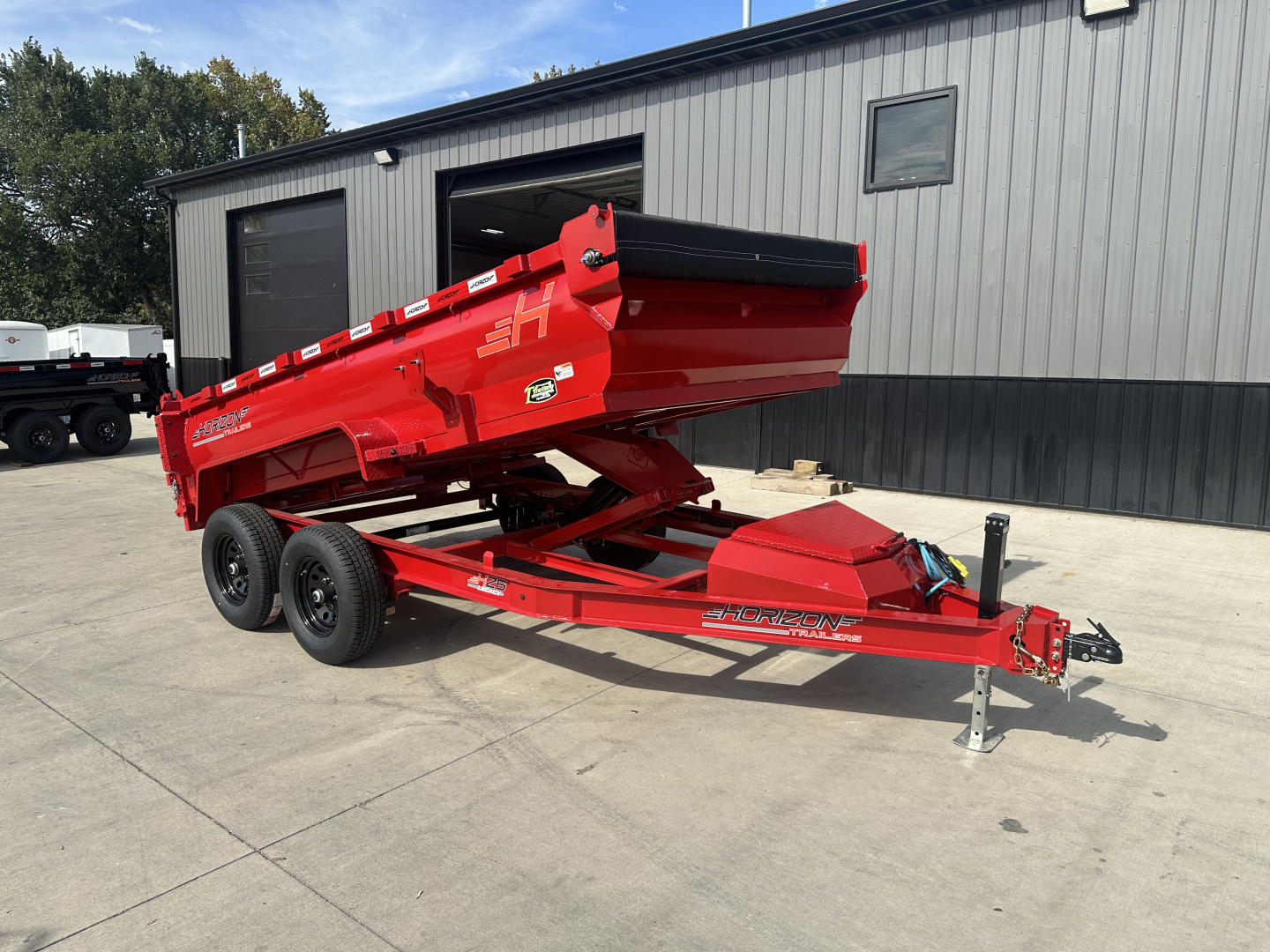 New NEW 2026 Horizon 12’x77”X24” HZ6 Dump Trailer 2-5200 lb axles = 10K