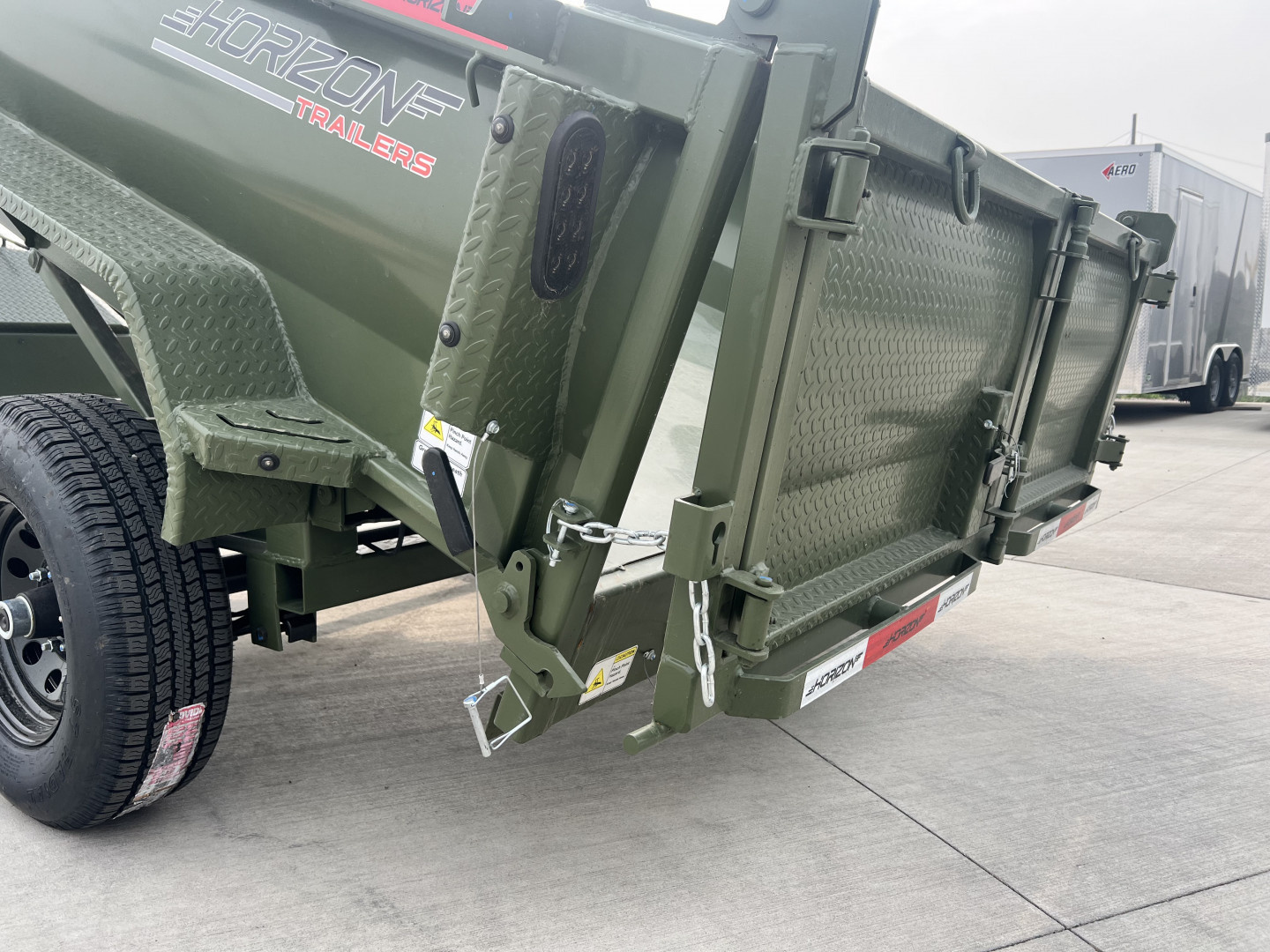 New NEW 2026 Horizon 12’x77”X24” HZ6 Dump Trailer 2-5200 lb axles = 10K