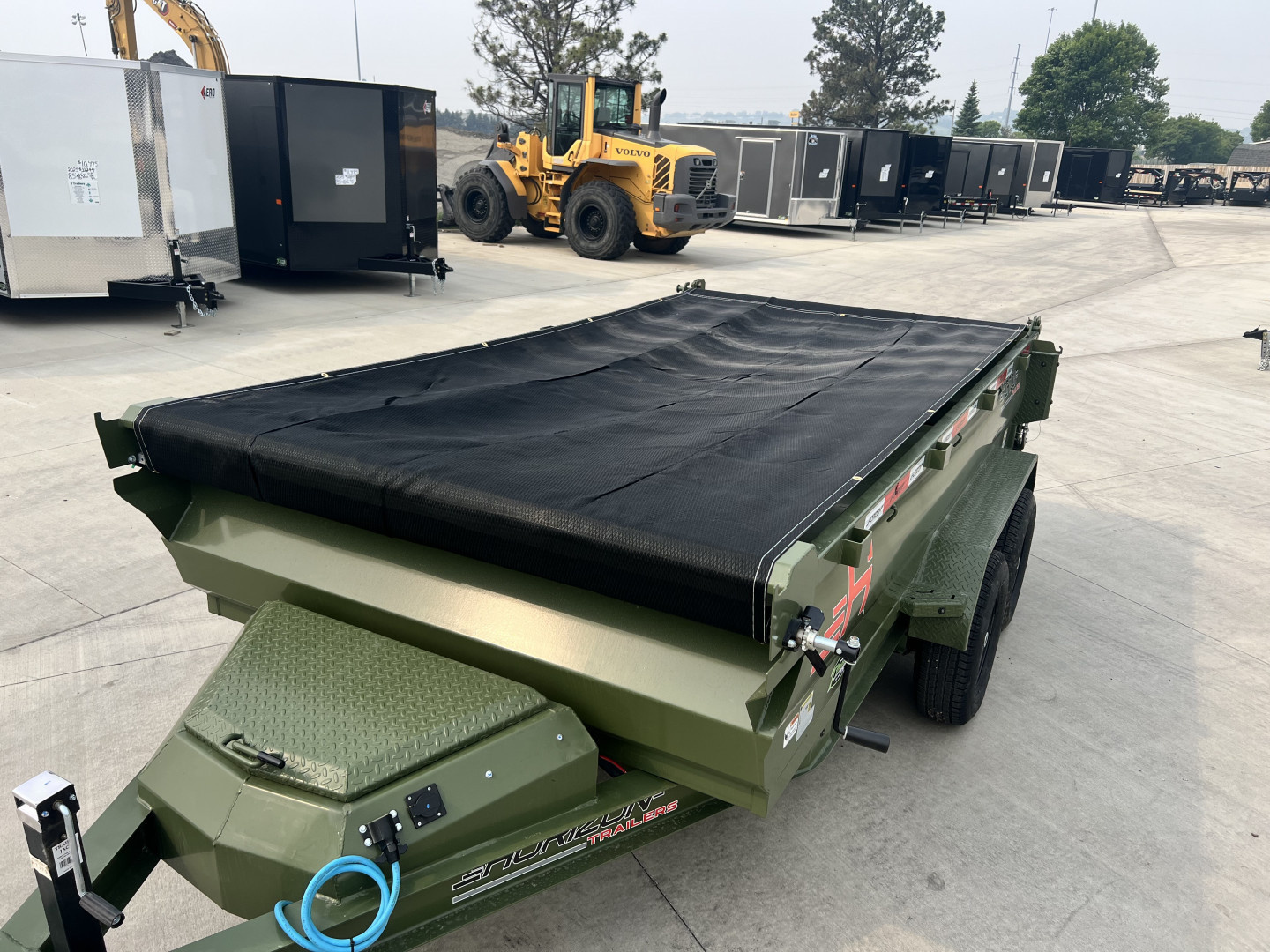 New NEW 2026 Horizon 12’x77”X24” HZ6 Dump Trailer 2-5200 lb axles = 10K