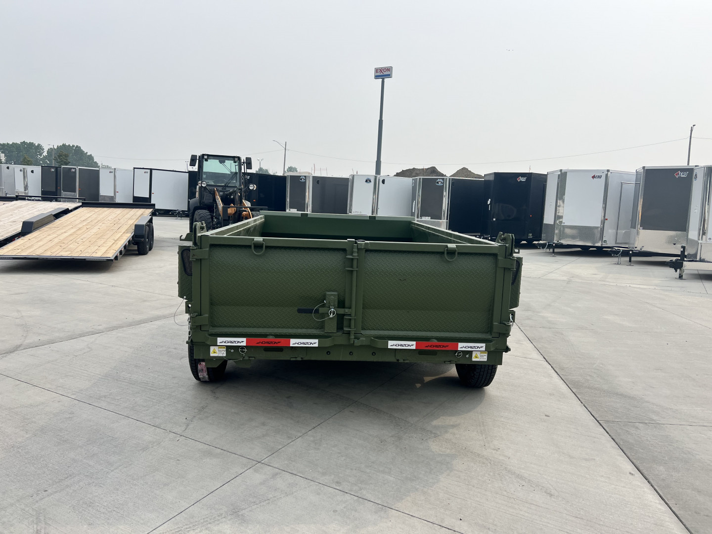 New NEW 2026 Horizon 12’x77”X24” HZ6 Dump Trailer 2-5200 lb axles = 10K