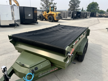 New NEW 2026 Horizon 12’x77”X24” HZ6 Dump Trailer 2-5200 lb axles = 10K