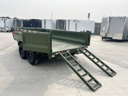 New NEW 2026 Horizon 12’x77”X24” HZ6 Dump Trailer 2-5200 lb axles = 10K