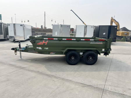 New NEW 2026 Horizon 12’x77”X24” HZ6 Dump Trailer 2-5200 lb axles = 10K