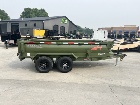 New NEW 2026 Horizon 12’x77”X24” HZ6 Dump Trailer 2-5200 lb axles = 10K
