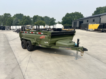 New NEW 2026 Horizon 12’x77”X24” HZ6 Dump Trailer 2-5200 lb axles = 10K