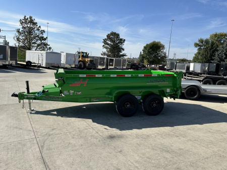 New NEW 2026 Horizon 12’x77”X24” HZ6 Dump Trailer 2-5200 lb axles = 10K