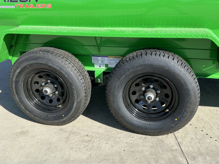 New NEW 2026 Horizon 12’x77”X24” HZ6 Dump Trailer 2-5200 lb axles = 10K