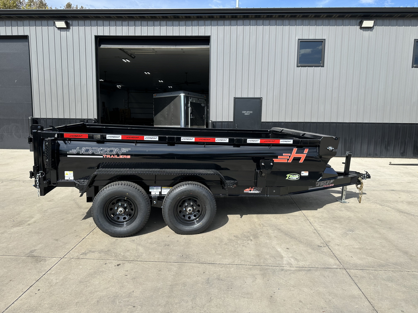 New NEW 2026 Horizon 12’x77”X24” HZ6 Dump Trailer 2-5200 lb axles = 10K