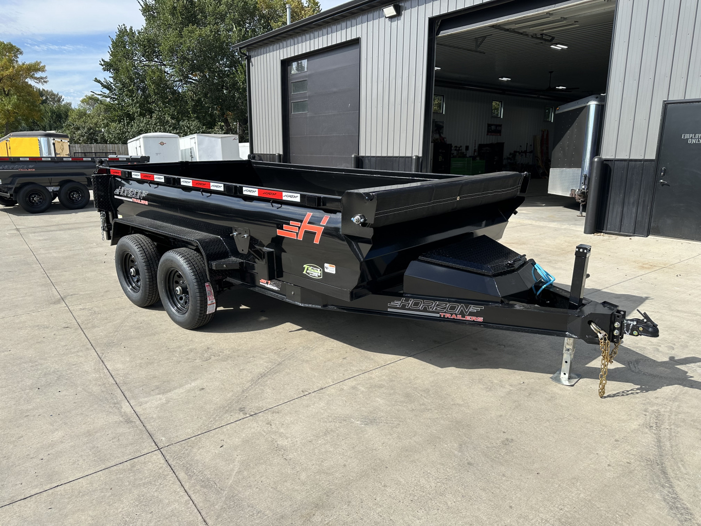 New NEW 2026 Horizon 12’x77”X24” HZ6 Dump Trailer 2-5200 lb axles = 10K