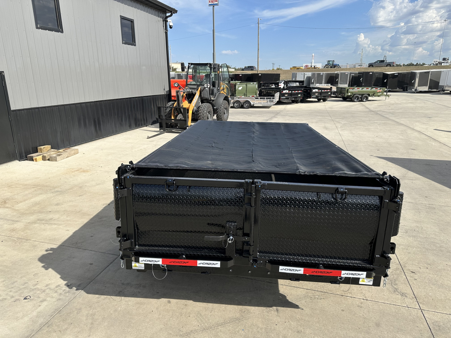 New NEW 2026 Horizon 12’x77”X24” HZ6 Dump Trailer 2-5200 lb axles = 10K