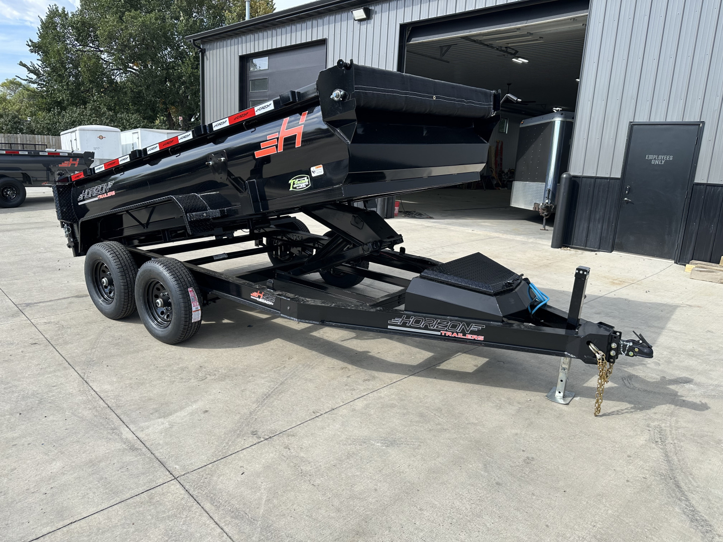 New NEW 2026 Horizon 12’x77”X24” HZ6 Dump Trailer 2-5200 lb axles = 10K