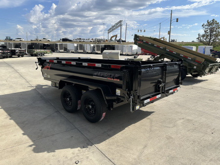 New NEW 2026 Horizon 12’x77”X24” HZ6 Dump Trailer 2-5200 lb axles = 10K