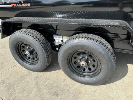 New NEW 2026 Horizon 12’x77”X24” HZ6 Dump Trailer 2-5200 lb axles = 10K
