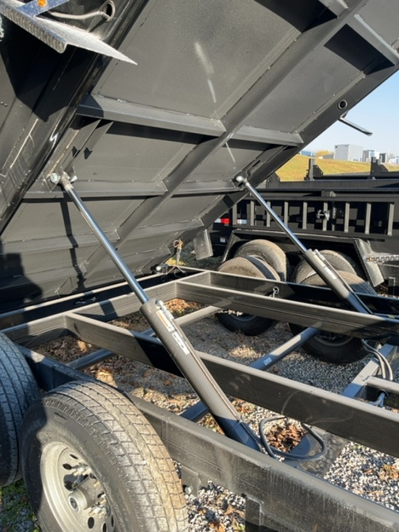 New 2025 Pratt Industries 83" x 14' 14K Dual Ram Dump Trailer