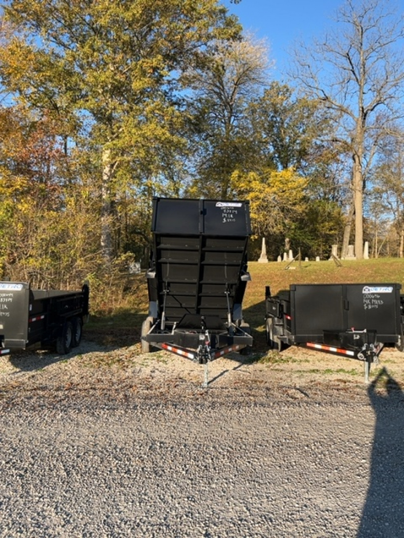 New 2025 Pratt Industries 83" x 14' 14K Dual Ram Dump Trailer