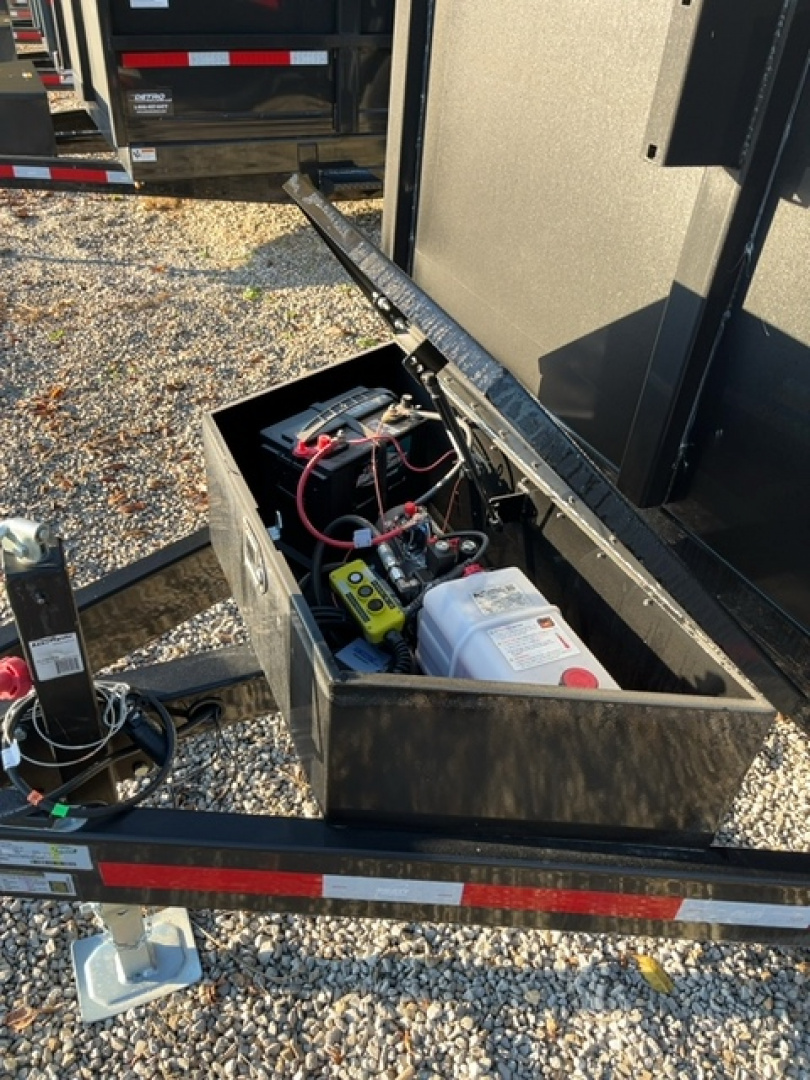 New 2025 Pratt Industries 83" x 14' 14K Dual Ram Dump Trailer