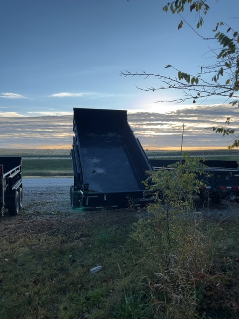 New 2025 Pratt Industries 83" x 14' 14K Dual Ram Dump Trailer