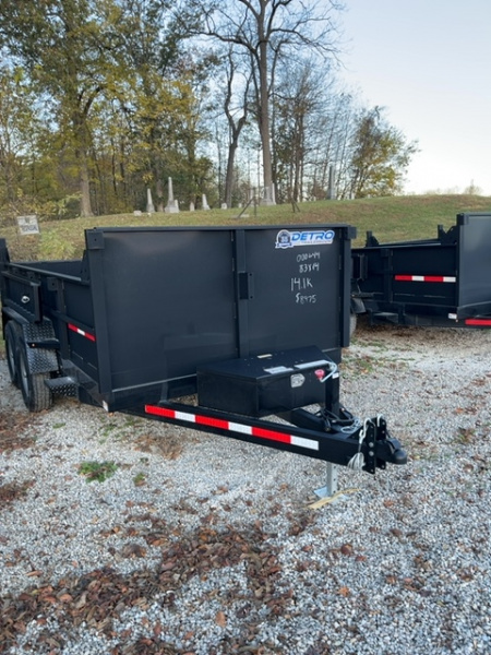 New 2025 Pratt Industries 83  x 14' 14K Dual Ram Dump Trailer